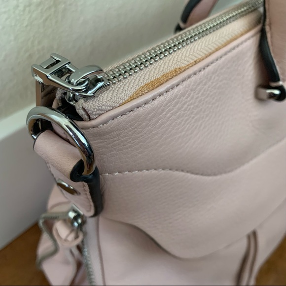 Vince Camuto Expandable Dusty Rose Handbag with Shoulder Strap (EUC) - Picture 11 of 13